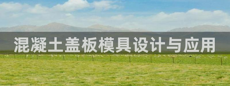 太阳集团网址首页：混凝土盖板模具设计与应用