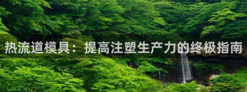 122cc太阳集成游戏：热流道模具：提高注塑生产力的终极指南