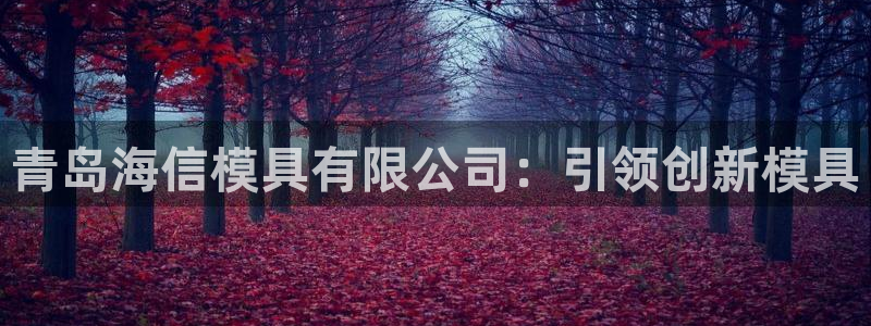 太阳集团电子游戏(中国)有限公司：青岛海信模具有限公司：引领创新模具