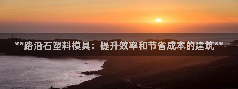 太阳集团城网：**路沿石塑料模具：提升效率和节省成本的建筑**