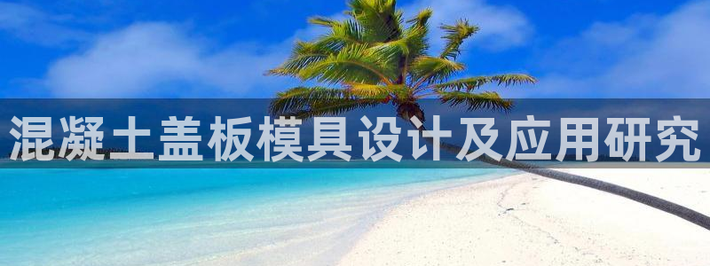 太阳集团城2017网站：混凝土盖板模具设计及应用研究