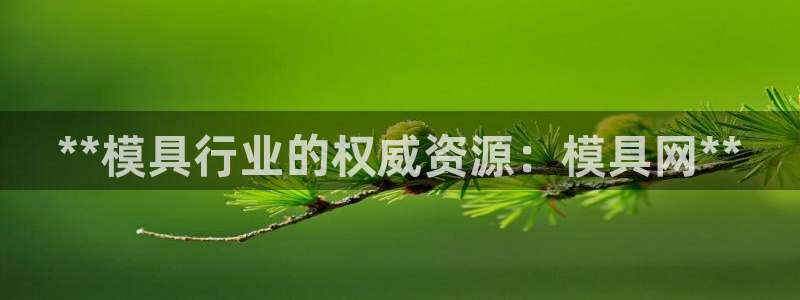 古天乐太阳集团网址：**模具行业的权威资源：模具网**