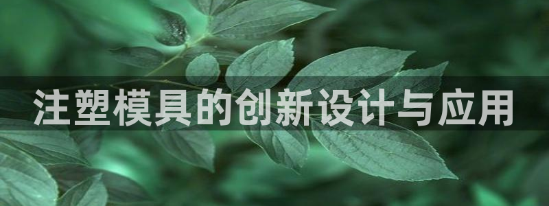 太阳诚集团：注塑模具的创新设计与应用