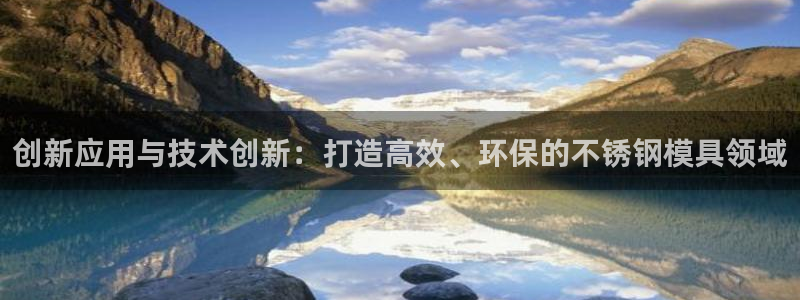 太阳1城集团网址查询：创新应用与技术创新：打造高效、环保的不锈钢模具领域