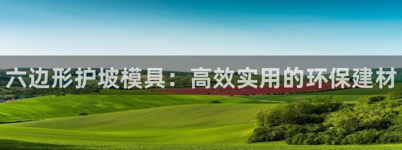 太阳app下载网址进入：六边形护坡模具：高效实用的环保建材