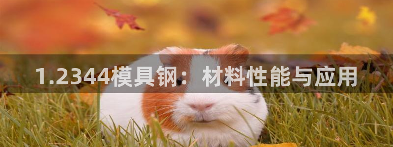 太阳集团电子游戏APP登录入口：1.2344模具钢：材料性能与应用