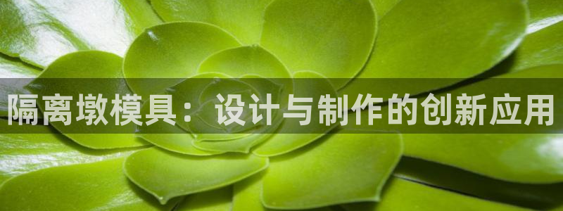 太阳集团所有网址16877官网：隔离墩模具：设计与制作的创新应用