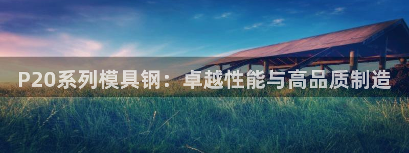 太阳集团电子游戏APP登录入口：P20系列模具钢：卓越性能与高品质制造