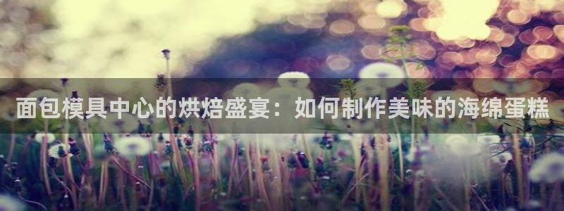 太阳gg登录：面包模具中心的烘焙盛宴：如何制作美味的海绵蛋糕