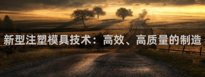 太阳集团城娱8722：新型注塑模具技术：高效、高质量的制造